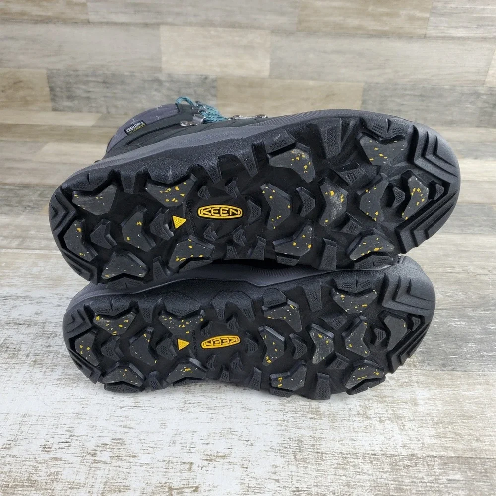 Keen Revel IV High Polar Women Boot Sz 9 Black North Atlantic Waterproof Leather
